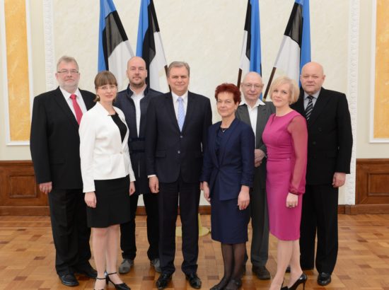 Eesti Keskerakonna fraktsioon koos ametnikega